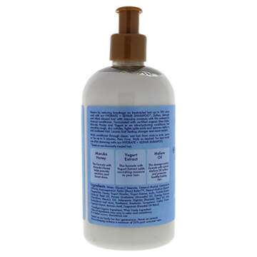 SheaMoisture Hydrate & Repair Conditioner for Damaged Hair Manuka Honey & Yogurt Shea Butter 13 oz (Pack of 2)