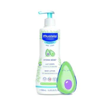 Mustela Baby Gentle Cleansing Gel - Baby Hair & Body Wash - with Natural Avocado fortified with Vitamin B5 - Biodegradable Formula & Tear-Free ââ‚¬â€œ 16.19 Fl Oz (Pack of 1)