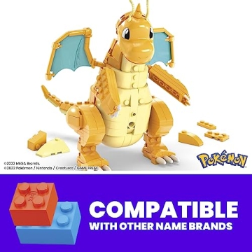 MEGA Pokémon Building Set with Dragonite and Poké Balls