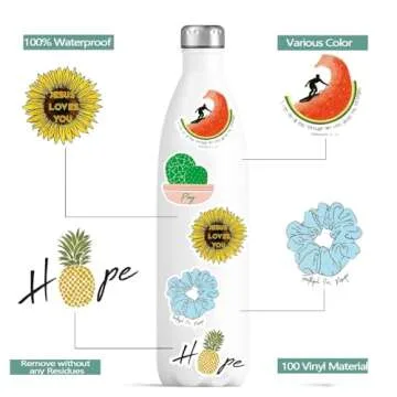 Inspirational Christian Stickers for Water Bottles & Gifts