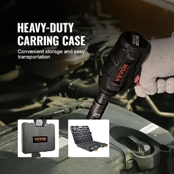 VEVOR 1/2" Drive Impact Socket Set, 65 Piece Tools