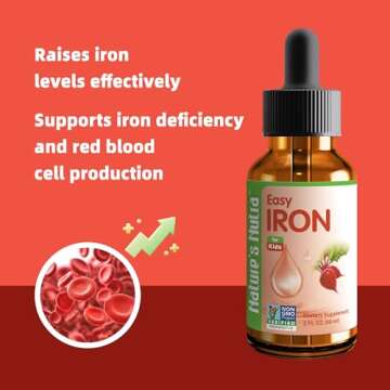 Nature's Nutra Easy Iron Supplement for Kids - 60ml