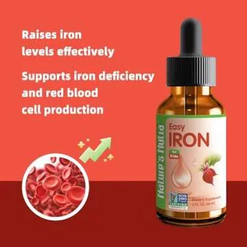 Nature's Nutra Easy Iron Supplement for Kids - 60ml