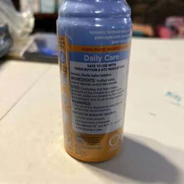 Simply Saline Nasal Mist 3 oz - Allergy and Sinus Relief