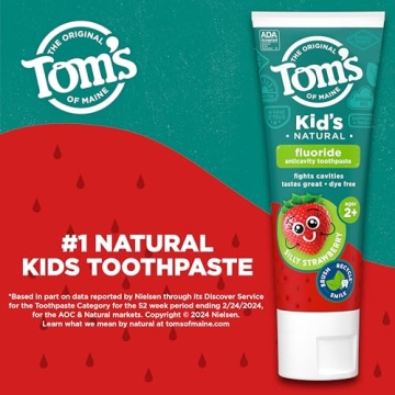 Tom's of Maine Kids Fluoride Toothpaste - Silly Strawberry
