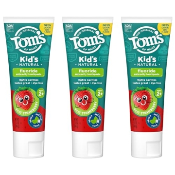 Tom's of Maine Kids Fluoride Toothpaste - Silly Strawberry