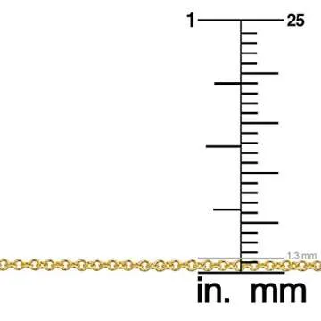Elegant 14K Gold Filled Cable Chain Necklace for All Occasions