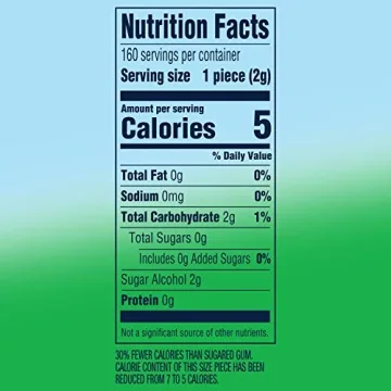 EXTRA Refreshers Spearmint Gum - Sugar-Free Freshness - Pack of 4