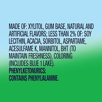 EXTRA Refreshers Spearmint Gum - Sugar-Free Freshness - Pack of 4