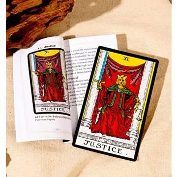 Vitacera Tarot Cards Deck with Guidebook & Bag - Classic Artwork