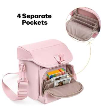 Prokva Camera Sling Bag Compatible with Polaroid Now 2nd Generation I-Type, Now+ 2nd Gen I-Type, Now...