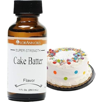 LorAnn Super Strength Cake Batter Flavor 1 oz Bottle