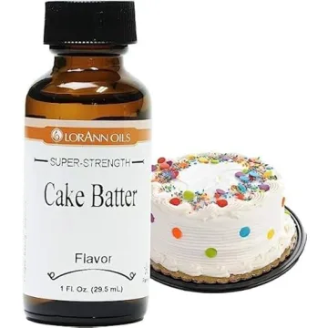 LorAnn Super Strength Cake Batter Flavor 1 oz Bottle