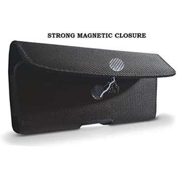 Premium AH Men Phone Holster Case with Belt Clip