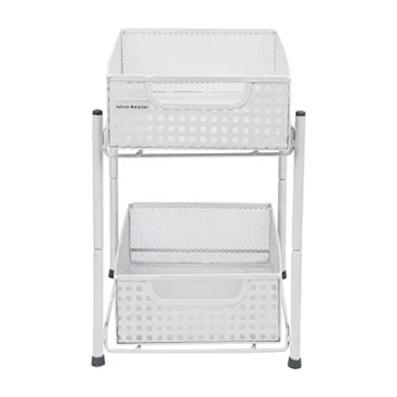 Mind Reader 2 Tier Accessory Organizer for Any Space