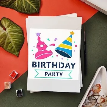 15 Birthday Stencils for Creative Celebrations