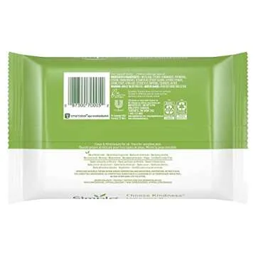 Gentle Simple Cleansing Facial Wipes Pack of 3