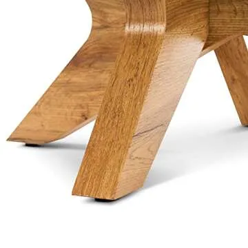 ivinta Round Glass Coffee Table for Modern Homes