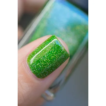ILNP Someday Holographic Lime Green Nail Polish