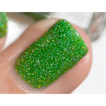 ILNP Someday Holographic Lime Green Nail Polish