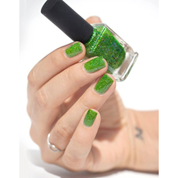ILNP Someday Holographic Lime Green Nail Polish