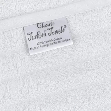 Luxury Classic Turkish Towels 6 Piece Set, Quick Drying & Absorbent