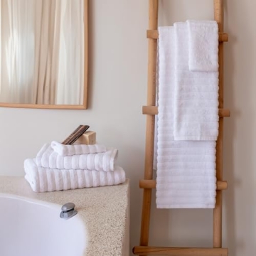Luxury Classic Turkish Towels 6 Piece Set, Quick Drying & Absorbent