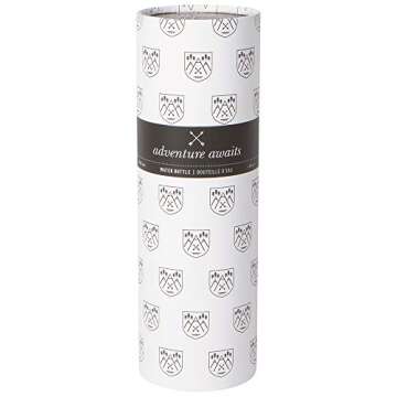 Now Designs Stainless, Adventure Awaits Design Water Bottle