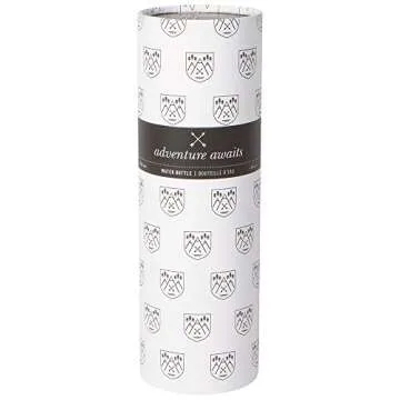 Now Designs Stainless, Adventure Awaits Design Water Bottle