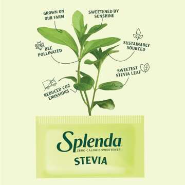 SPLENDA Stevia Zero Calorie Sweetener for Health Lovers
