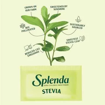 SPLENDA Stevia Zero Calorie Sweetener for Health Lovers