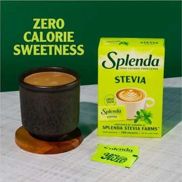 SPLENDA Stevia Zero Calorie Sweetener for Health Lovers