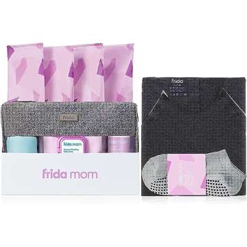 Frida Mom Labor and Delivery + Postpartum Recovery Kit + Breast Care Self Care Kit