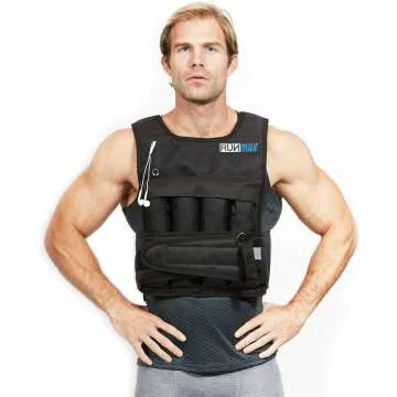 RUNMax 12-140lbs Adjustable Weighted Vest for Men & Women