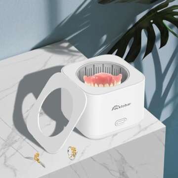 Ultrasonic Jewelry Cleaner Machine, Aocktobar Jewelry Cleaner