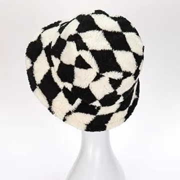 Chic Winter Furry Bucket Hat for All Ages and Styles