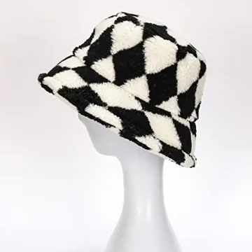 Chic Winter Furry Bucket Hat for All Ages and Styles