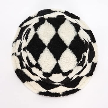 Chic Winter Furry Bucket Hat for All Ages and Styles