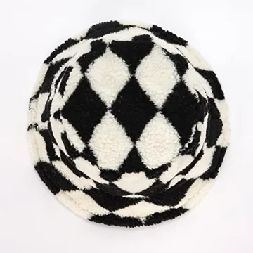 Chic Winter Furry Bucket Hat for All Ages and Styles
