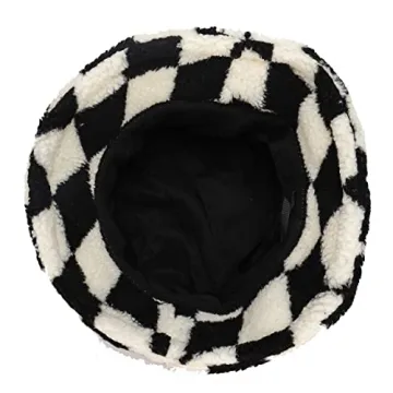 Chic Winter Furry Bucket Hat for All Ages and Styles