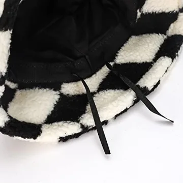Chic Winter Furry Bucket Hat for All Ages and Styles