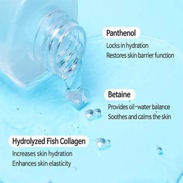 TIAM Vita B5 Toner, Deep Hydrating Toner Korean, Low pH Toner for Dry Sensitive Skin, Toner for Combination Skin, b5 Vitamin, Alcohol Free, Fragrance Free, 6.1 Fl Oz