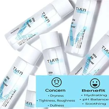 TIAM Vita B5 Toner, Deep Hydrating Toner Korean, Low pH Toner for Dry Sensitive Skin, Toner for Combination Skin, b5 Vitamin, Alcohol Free, Fragrance Free, 6.1 Fl Oz
