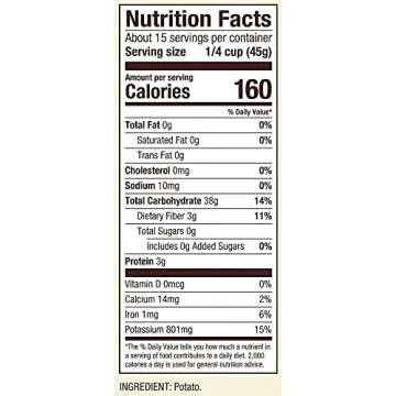 Bobs Red Mill Flour Gluten Free Potato, 24 Oz, Pack of 1