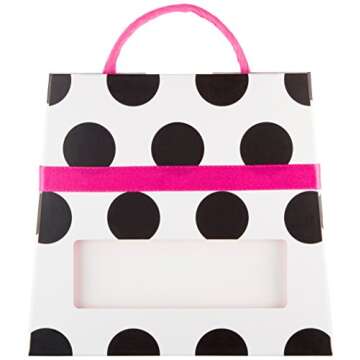 Amazon.com $25 Gift Card in a Polka Dot Reveal (Classic Black Card Design)