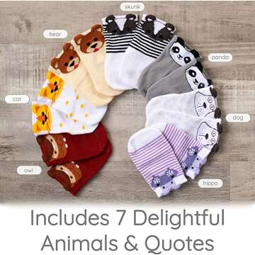 Baby Socks Gift Pairs for Newborns 0-3 Months