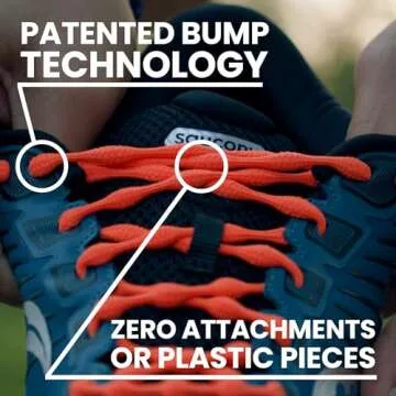 Caterpy RUN Elastic No-Tie Shoelaces for Easy Comfort and Fit