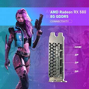 HP RGB Gaming PC Desktop Computer - Intel Quad I7 up to 3.8GHz, 16GB Memory, 128G SSD + 2TB, Radeon RX 580 8G, RGB Keyboard & Mouse, DVD, WiFi & Bluetooth, Win 10 Pro (Renewed)