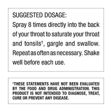 Dr. Schulze's Throat & Tonsil | Cool, Soothe & Protect | Herbal Supplement | Vegan & Kosher | Powerful & Effective | Easy Spray Nozzle | 1 oz Bottle