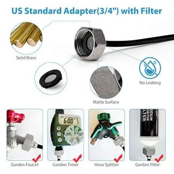 lifeegrn Misting Cooling System for Patio & Garden